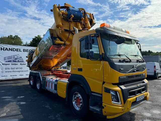 Ассенизаторская машина Volvo FMX 450 Combi Vacuum/Pressure 14m3 (1,5 + 12,5m...