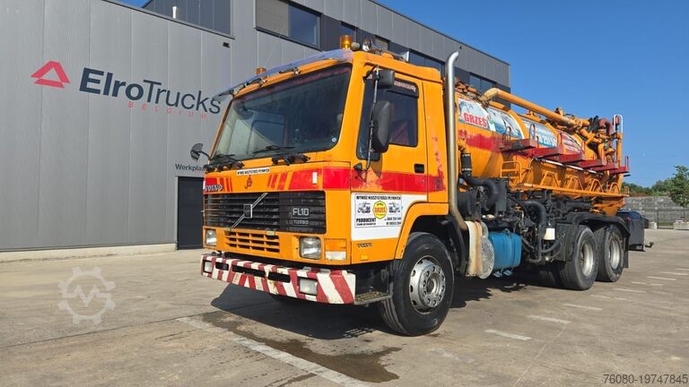Ассенизаторская машина Volvo FL 10 - 320 (10500L + 1500L / 10 TYRES FULL STE...