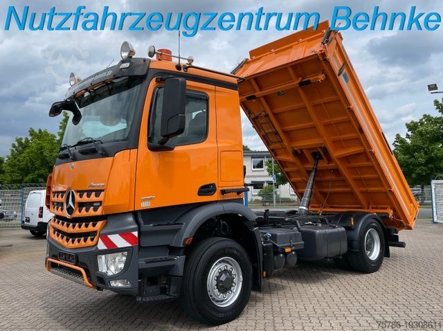 Трехсторонний самосвал MERCEDES-BENZ Arocs 1851 AK/ BL/ HAD/ AC/ Standhzg./ AHK 40t