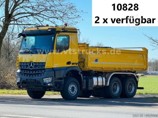 Трехсторонний самосвал MERCEDES-BENZ Arocs  5 2653 6x4 Meiller DSK Kipper Mirror Cam