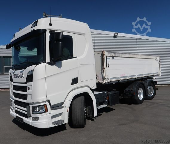 Трехсторонний самосвал SCANIA R 450 6x2 Nachlauflenkachse
