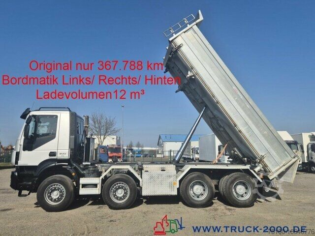 Трехсторонний самосвал Iveco 340T50 Trakker 8x4 Bordmatik Links/Rechts/Hinten