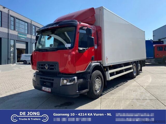Чемодан Renault D Wide 320 6x2/4 / Closed box / Dhollandia