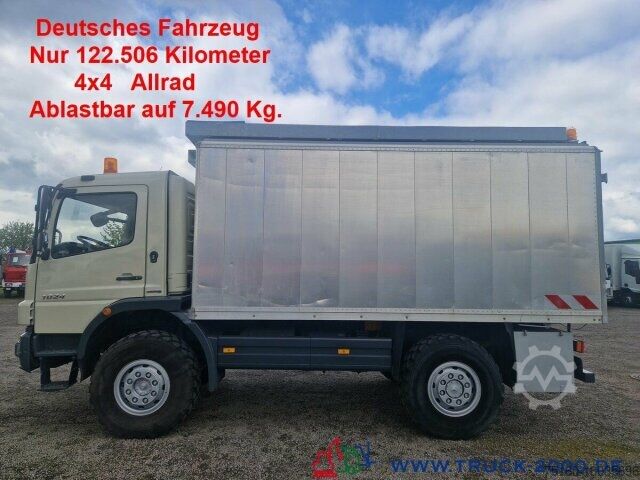 Фургон (грузовой автомобиль) Mercedes-Benz Atego 824 4x4 Ideal Werkstatt-Wohn-Expeditionsmobil