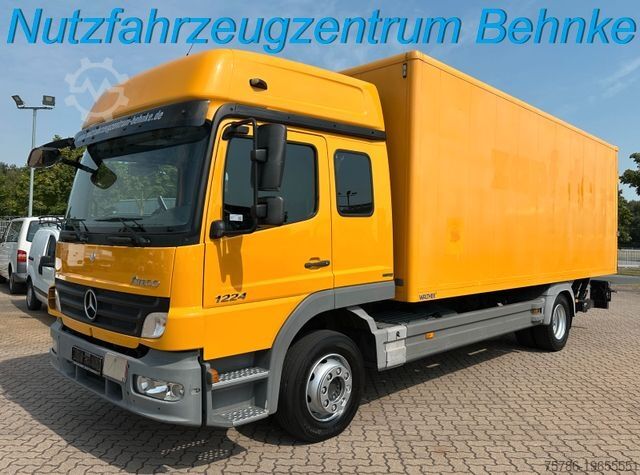 Фургон (грузовой автомобиль) MERCEDES-BENZ Atego 1224 BL/ Koffer/ 6 Sitze/ LBW 1.5t/ AC/ E5