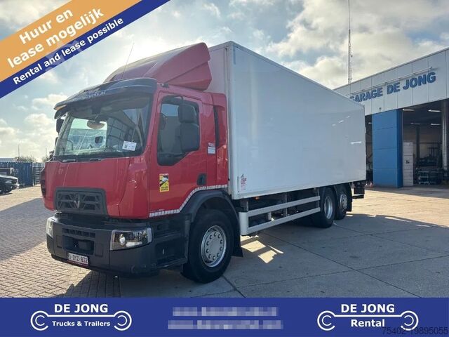 Чемодан Renault D WIDE 320 6x2/4 / Closed box /  Dhollandia