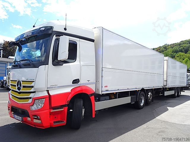 Фургон (грузовой автомобиль) MERCEDES-BENZ 2545 Actros*kpl Zug*durchladbar*NLA*2xLBW*38 Pal