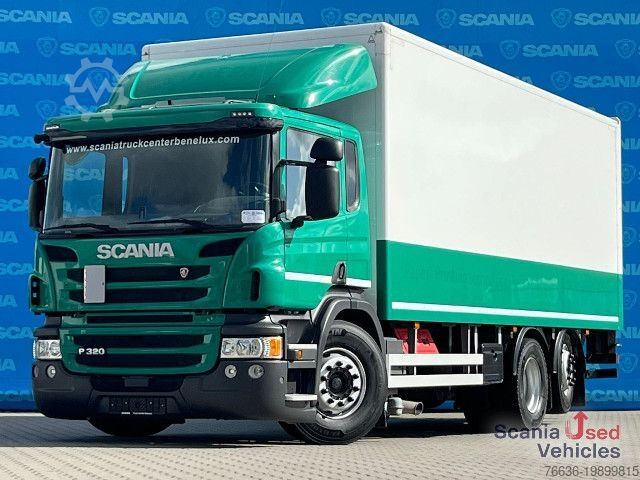 Фургон (грузовой автомобиль) Scania P 320 DB6x2*4MNB RETARDER FULL AIR 8T TAIL LIFT 2T