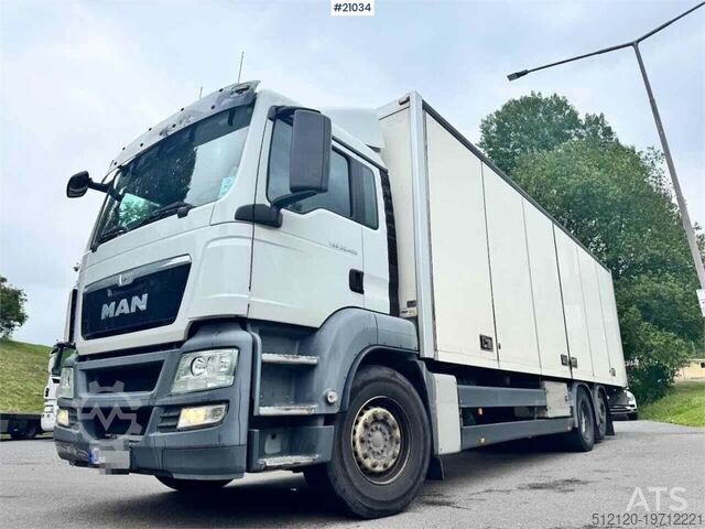 Чемодан MAN TGS 26.400 6x2 Box truck w/ Full side opening. WAT