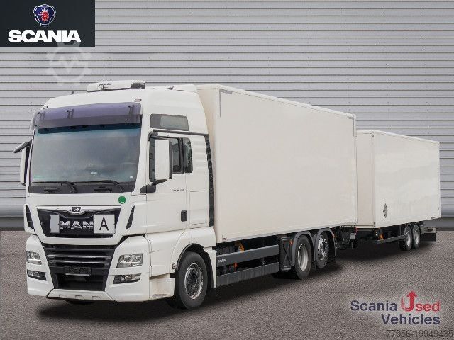Фургон (грузовой автомобиль) MAN TGX 26.470 6x2-4 LL - Koffer / LBW -
