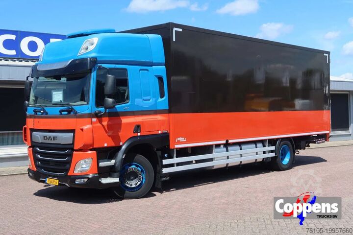 Чемодан DAF CF 410 CF 410 Bak+Dhollandia 2000 kg Flower/Rac...