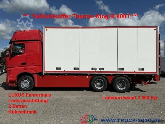 Холодильный/изолированный/свежий сервисный ящик Mercedes-Benz Actros 2663 Tiefkühler Thermo King T-800R + LBW