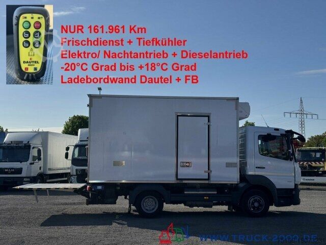Холодильный/изолированный/свежий сервисный ящик Mercedes-Benz Atego 821 Carrier Xarios 600 - 20°- +18° LBW nur161TKM