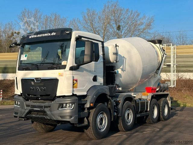 Автобетоносмеситель MAN TGS 37.480 8x4 EuromixMTP EM 10 L