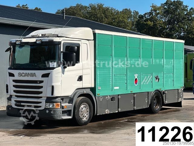 Скотовоз SCANIA G400 4x2 1.Stock Menke-Janzen Viehtransporter