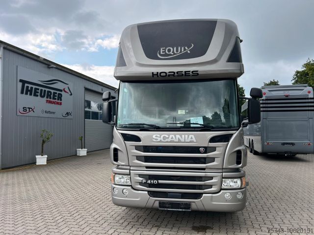 Скотовоз SCANIA P410 EQUIX  5 Pferde Dop. Pop-Out, Pop-Up