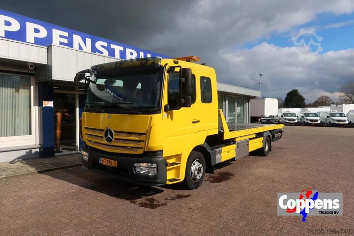 Транспортировщик автомобилей Mercedes-Benz Atego 1221 L  Takel wagen 6 Persoons