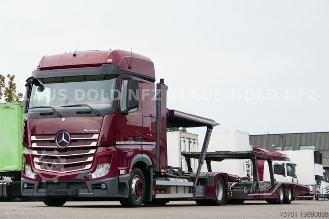 Автовоз MERCEDES-BENZ Actros 1842 FMS Autotransporter 2-Tanks Euro 6