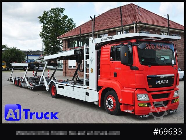Автовоз MAN 18.400 TGX, Autotransporter Kässbohrer,