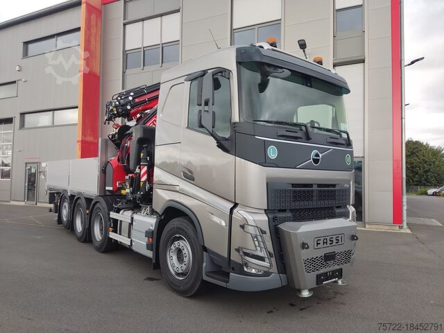 мобильный кран, кровельщик, плотник, кран Volvo FH 500 8x4 Pritsche Fassi F905R.2.7 JIB