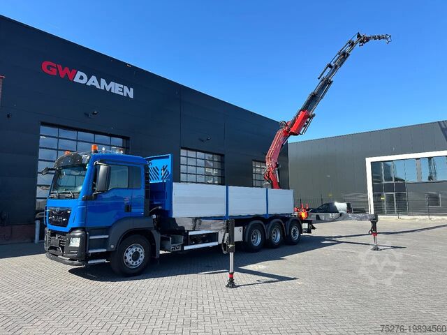 Автокран MAN TGS 35.440 8x4-4  Tridem + Fassi  F660 + Fly ji...