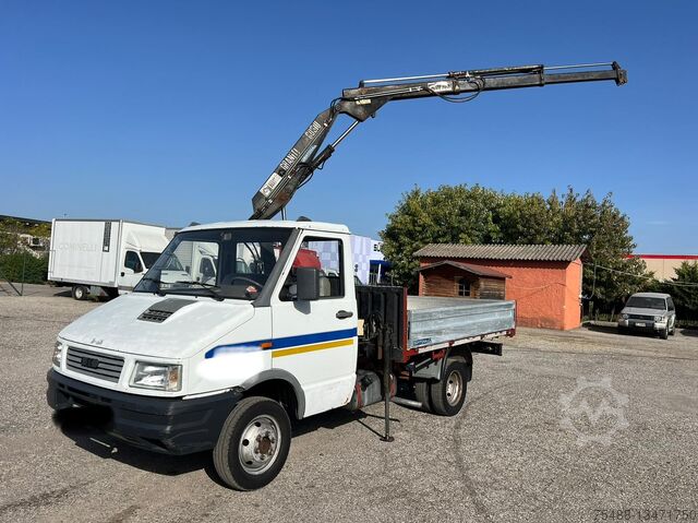 Автокран Iveco 49-10 Daily cassone con Gru Hiab 031 4X2