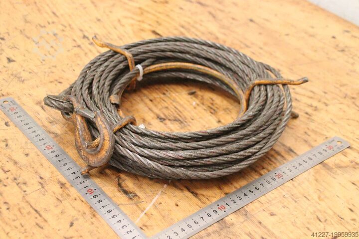 Стальной трос для лебёдки 0,8 т Stahl Ø 8 mm  20 m