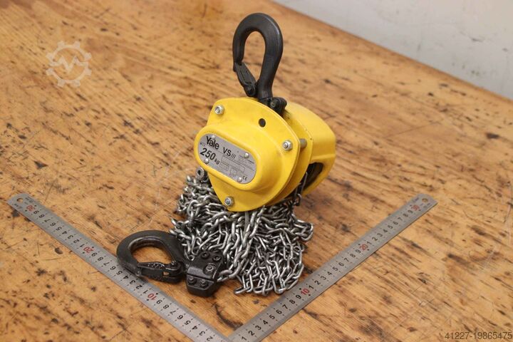 цепная таль 250 кг Yale VS Kettenlänge 3 m