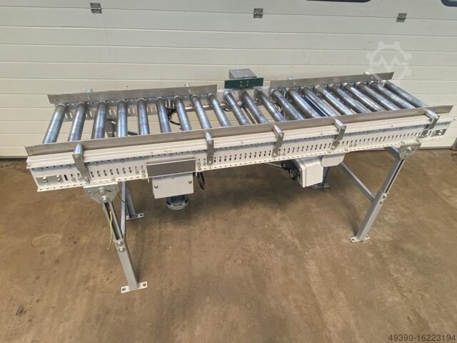 Роликовый конвейер с приводом, роликовый конвейер с приводными роликами, роликовый стол SFB Fördertechnik ITF / R-KT 50 / 2000 x 500