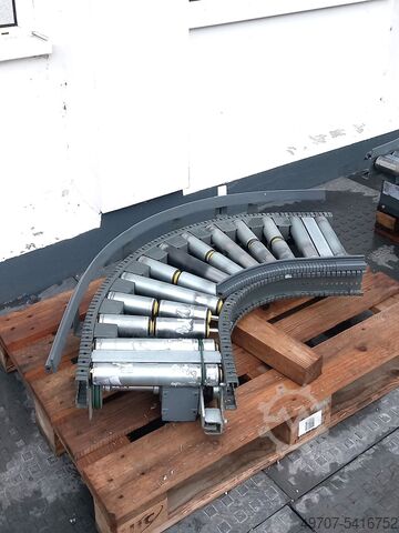 Роликовый конвейер - роликовый поворот на 90 градусов Knapp 