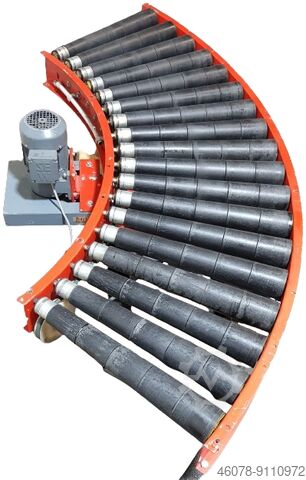 роликовый криволинейный конвейер FAS 90° 635-500 IR850