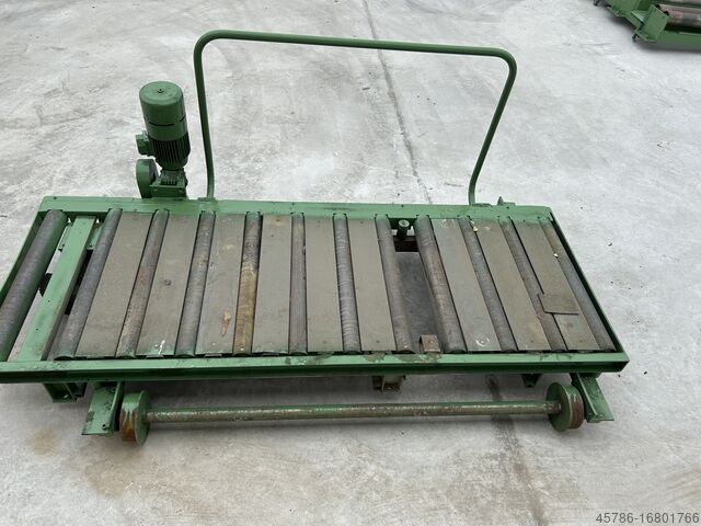 Роликовый конвейер раздвижной тележки L:2415mm 1 шт.  