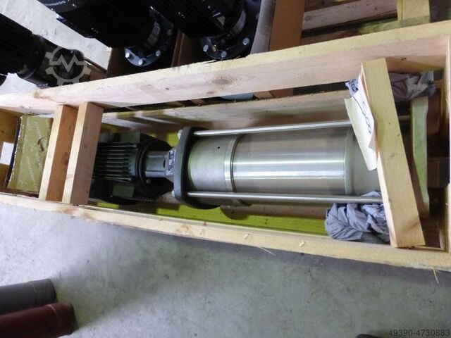 Вертикальный многоступенчатый насос высокого давления; Практически новый центробежный насос на запча GRUNDFOS CRN 10-09 MP-FGJ GI-V