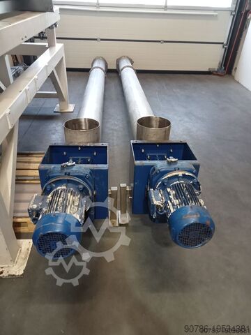 Трубчатый винтовой конвейер из нержавеющей стали WAM WAM Holland TX250