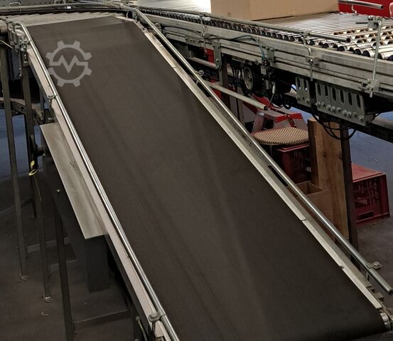 Наклонный конвейерный ремень GF с изгибом Transnorm 2570 (580+1990)-600-500