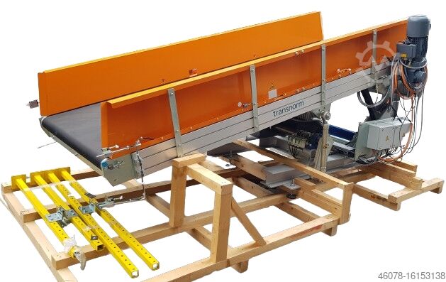 Ленточный транспортер с откидной лентой и стрелкой Transnorm 3000x1120x1000 Vertiswitch GN