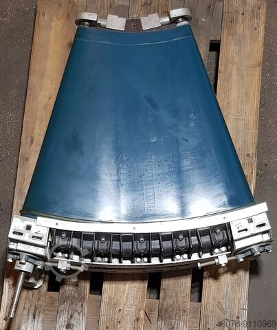 Ленточный криволинейный конвейер направо Transnorm 35°-780-600 IR600