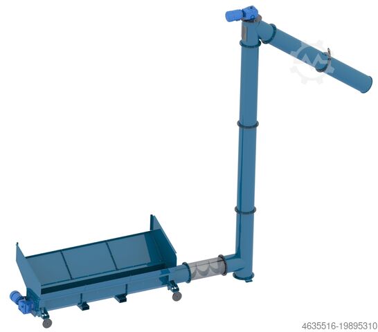 Винтовой конвейер ASCO Screw conveyor with Bunker