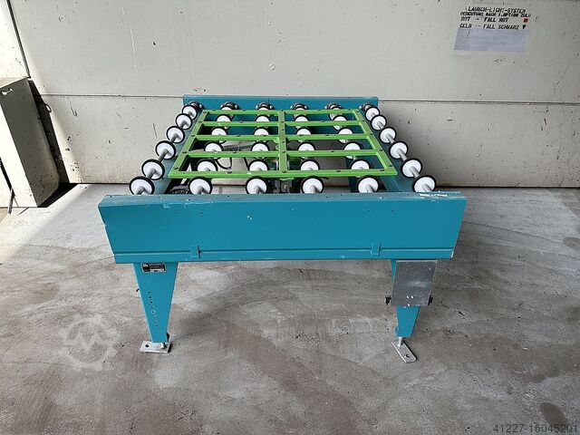 Роликовый конвейер с приводом от вращающегося блока Grenzebach RFS 1250 x 1500 mm