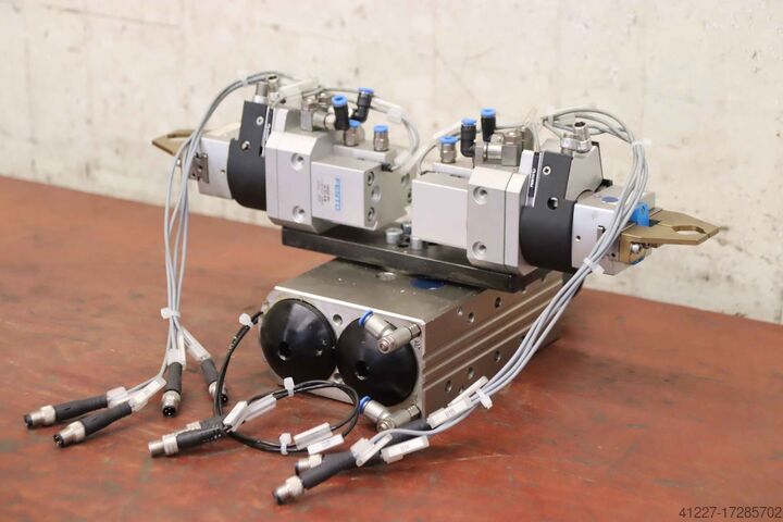 Универсальный поворотный блок с поворотным захватным устройством Schunk Festo SRU+35  HGDS-PP-16-P1-A-B