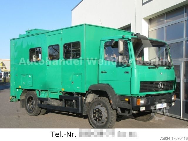 Другое MERCEDES-BENZ 917 A 4x4 Wohnkoffer 100 km/h 814 817 9 14 H-Gut