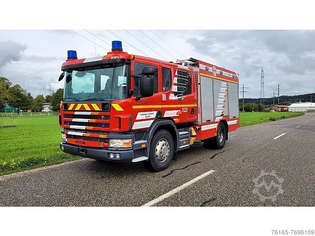 Пожарная служба/служба спасения Scania P114 GB Feuerwehr Tanklöschfahrzeug