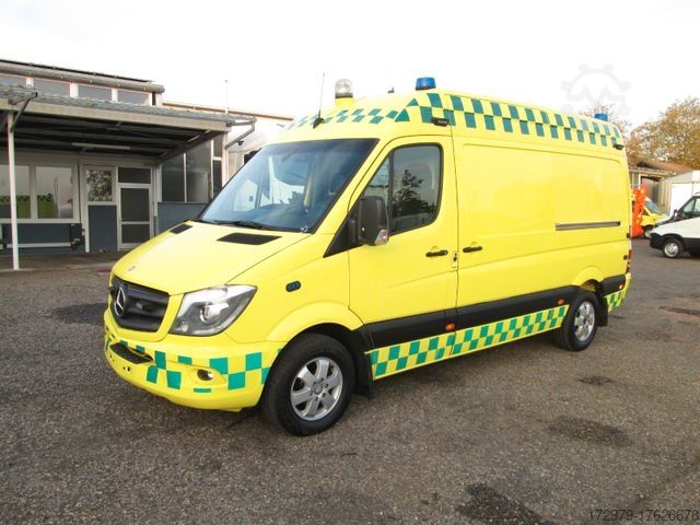 Пожарная машина MERCEDES-BENZ Sprinter 316 *2+2 Sitzer*Rettungswagen*2xKlima*