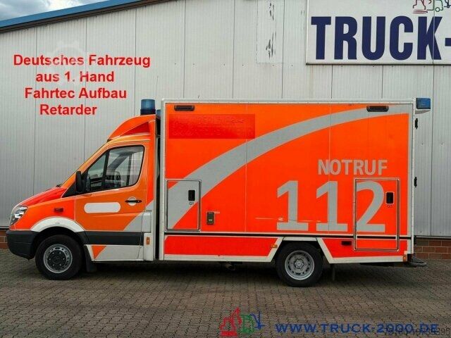 Пожарная машина Mercedes-Benz Sprinter 516 Fahrtec RTW Luftfederung Retarder