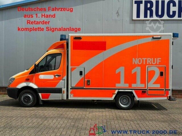 Пожарная машина Mercedes-Benz Sprinter 516 Fahrtec RTW Luftfederung Retarder