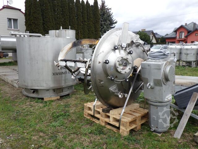 2500 л вертикальный косметический реактор/технологическая ёмкость Ekato модель SRA 2500 EKATO SRA 2500