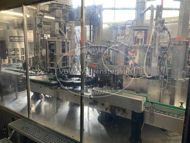 Машина для розлива/укупорки/этикетировки стеклянных бутылок Krones 