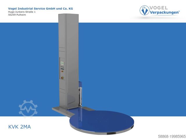 Полуавтоматический паллетообмотчик  KVK 2 MA