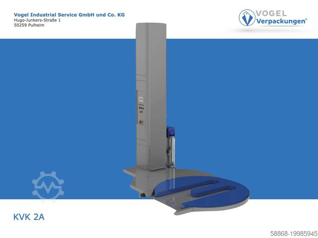 Полуавтоматический паллетообмотчик  KVK 2A