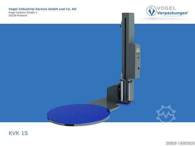 Полуавтоматический паллетообмотчик  KVK 1S
